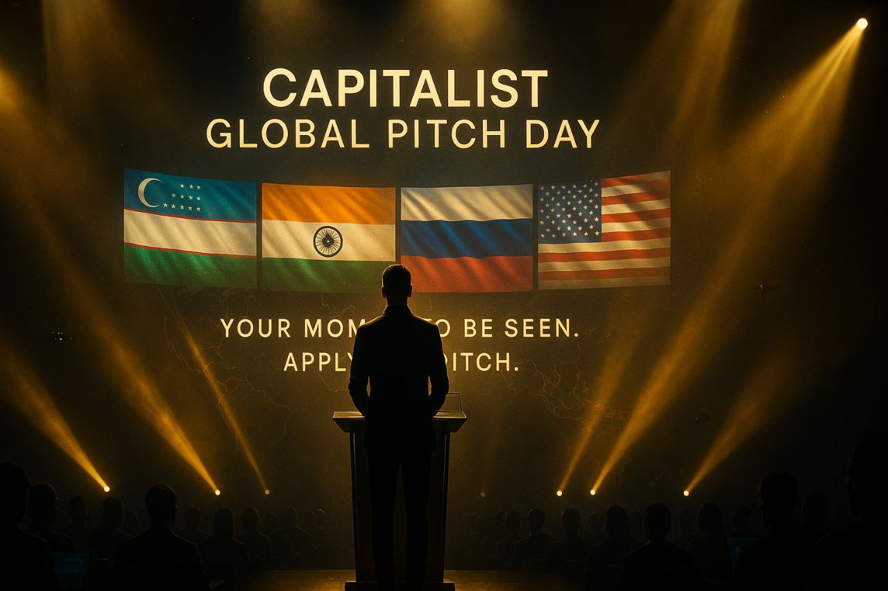 Exclusive Invitation for Startups — Capitalist Global Pitch Day