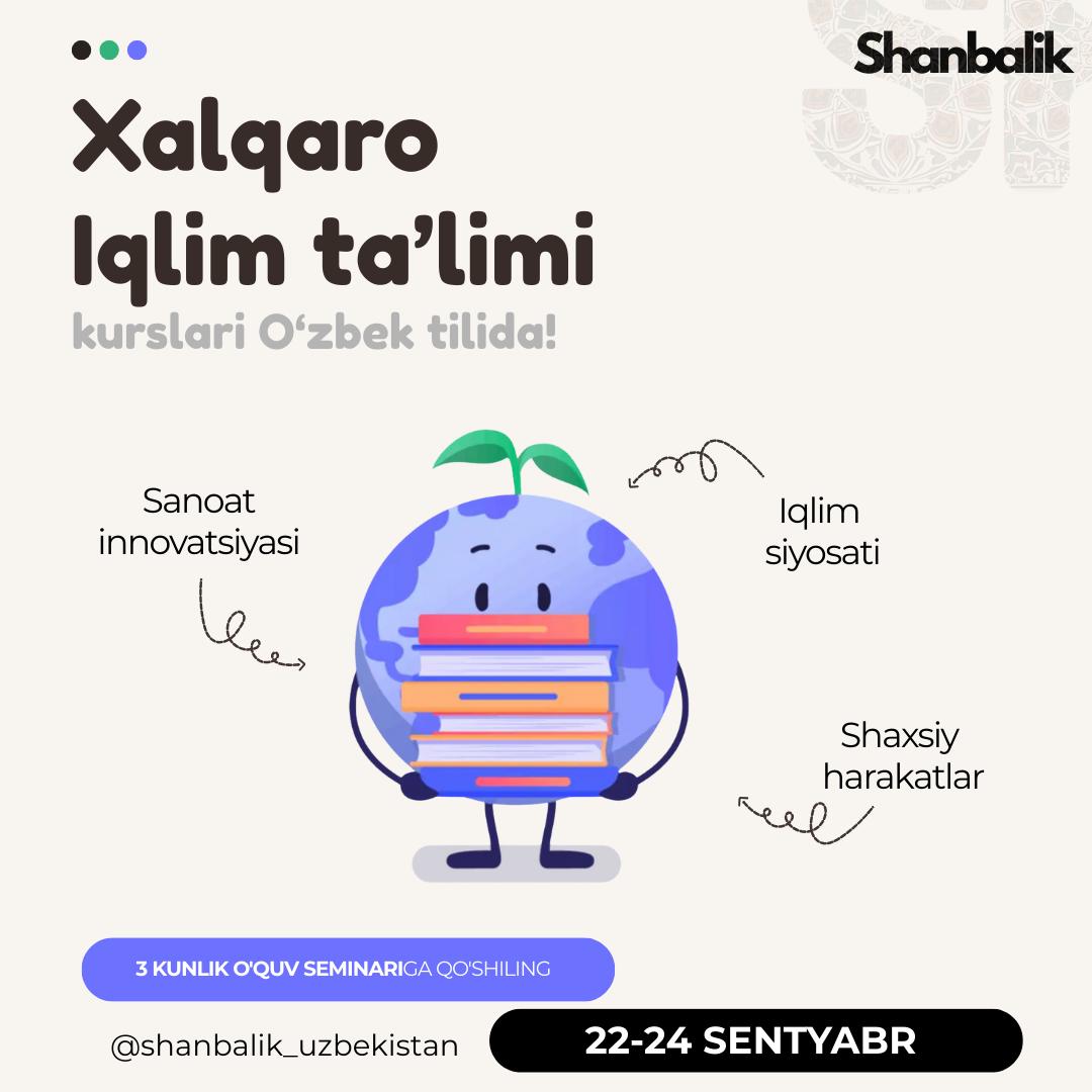 Xalqaro Iqlim Ta’limi Treningi