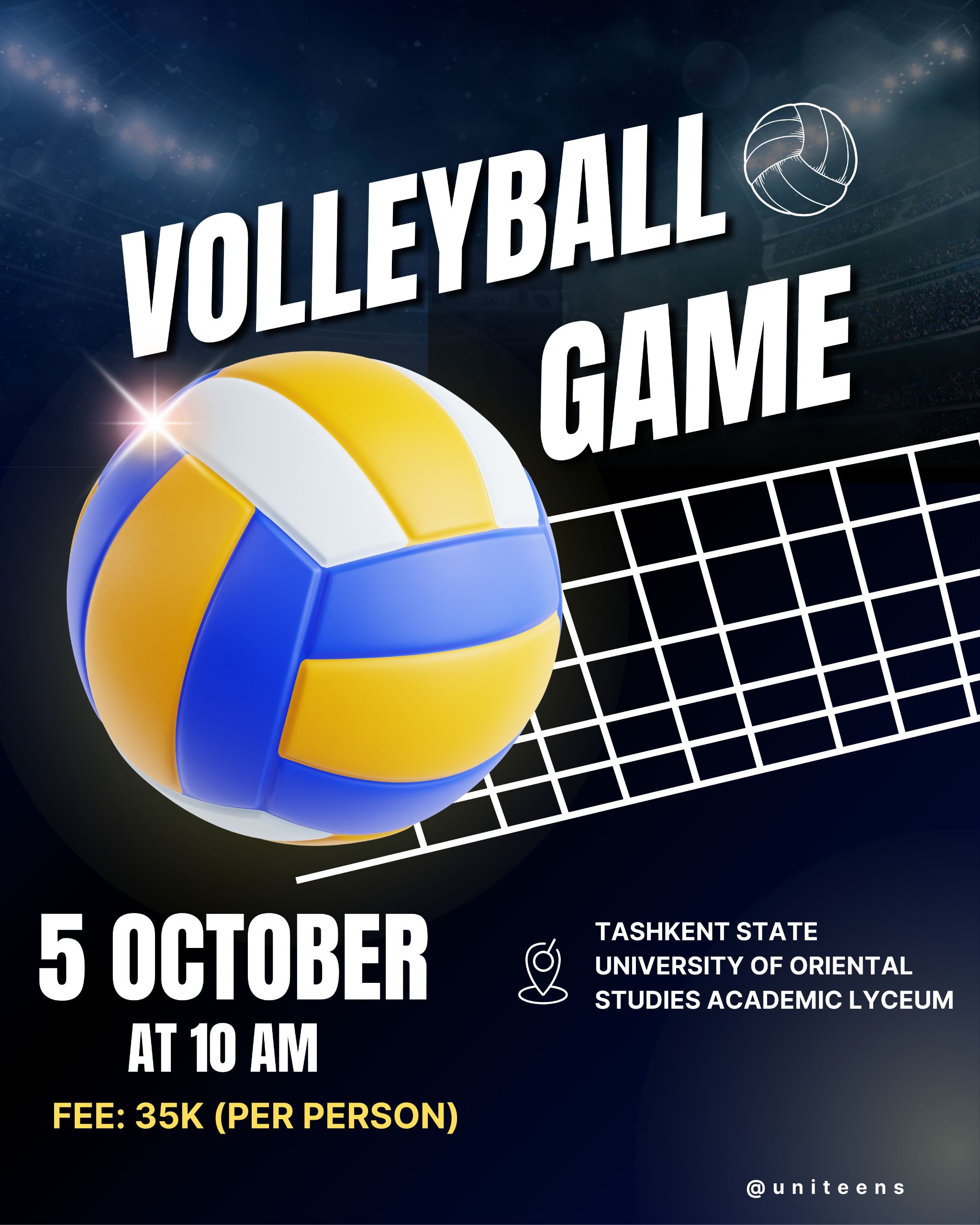 Volleyball tournament 
