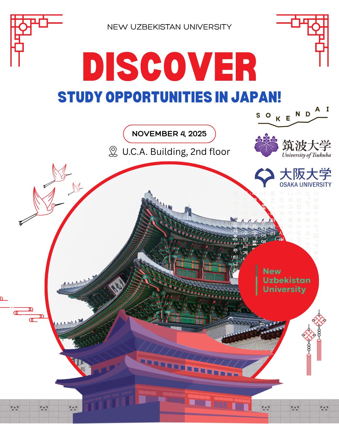 	 🇺🇿 Yaponiyada o‘qishni xohlaysizmi?