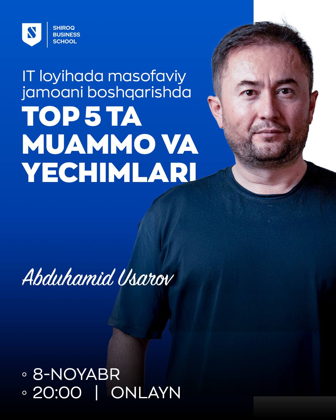 Bunisini o'tkazib yuborishingiz katta xato!