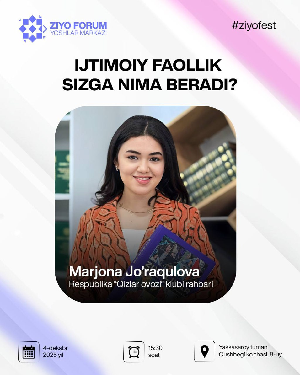🔥 Ijtimoiy faollik sizga nima beradi?