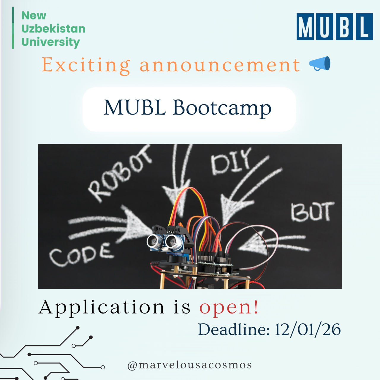 MUBL Bootcamp