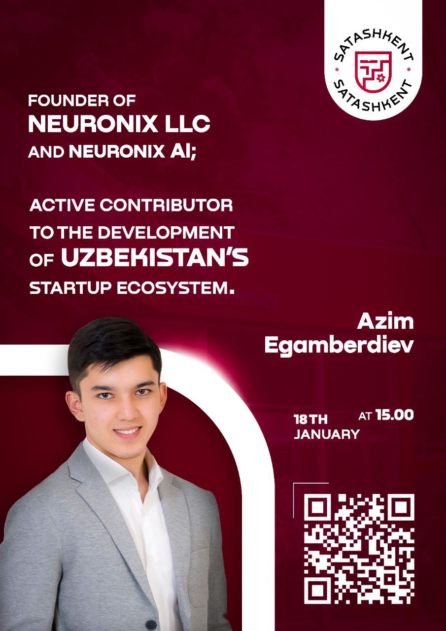 Offline webinar with Azim Egamberdiyev