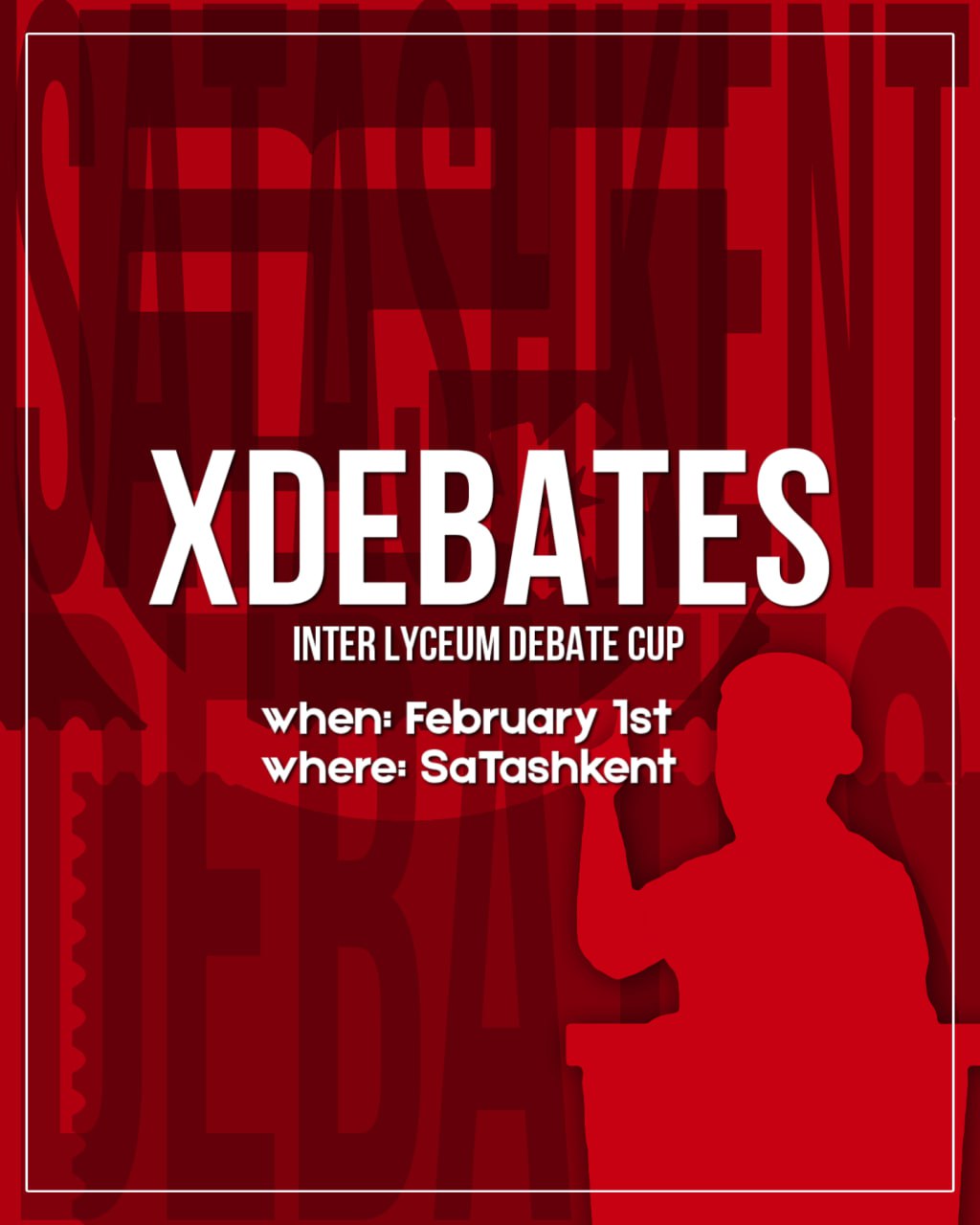  Inter-Lyceum Debate Competition — Satashkent Edition