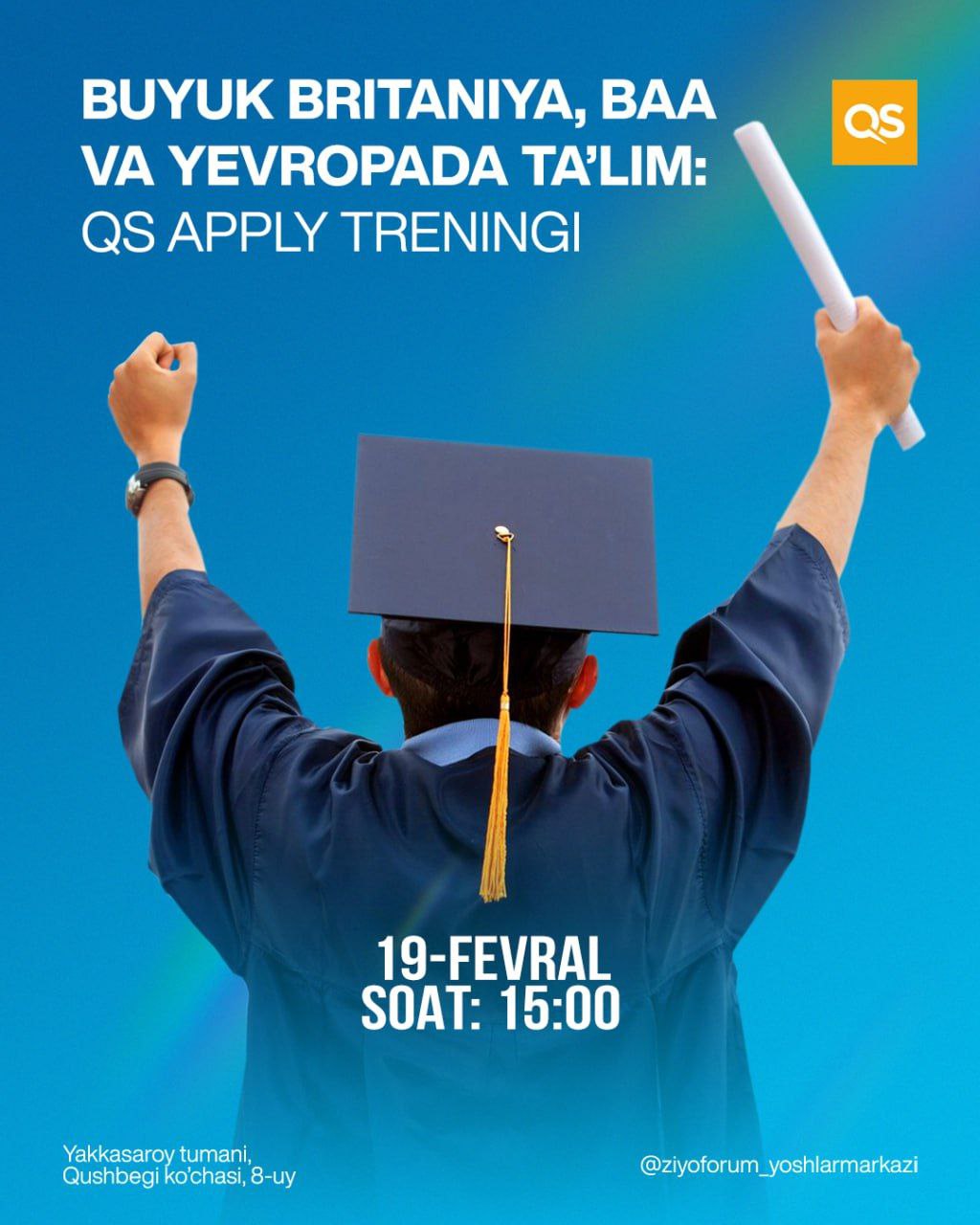 Chet elda o‘qishni istovchi talabgorlar va ularning ota-onalari diqqatiga!