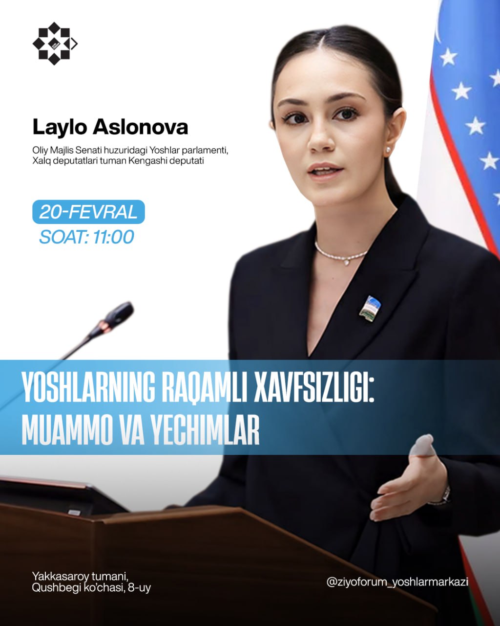 “Yoshlarning raqamli xavfsizligi: muammo va yechimlar”