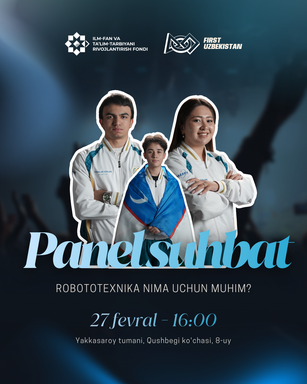 "Robototexnika nima uchun kerak?" -  mavzusidagi O'zbekiston robototexnika terma jamoasi bilan ochiq uchrashuv