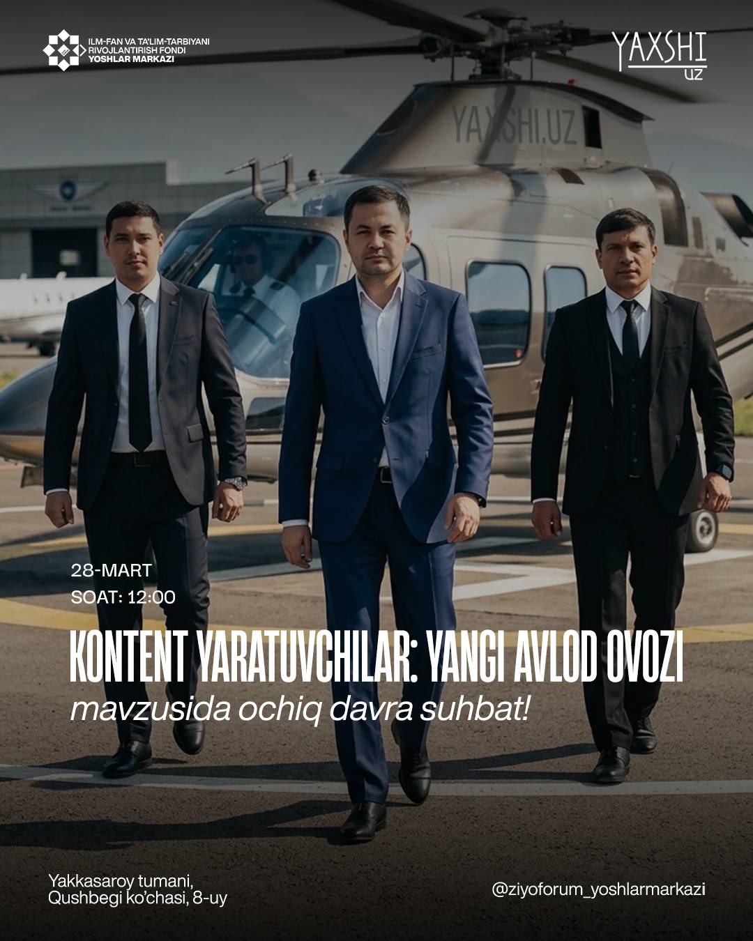 Kontent yaratuvchilar uchun eng katta uchrashuv!