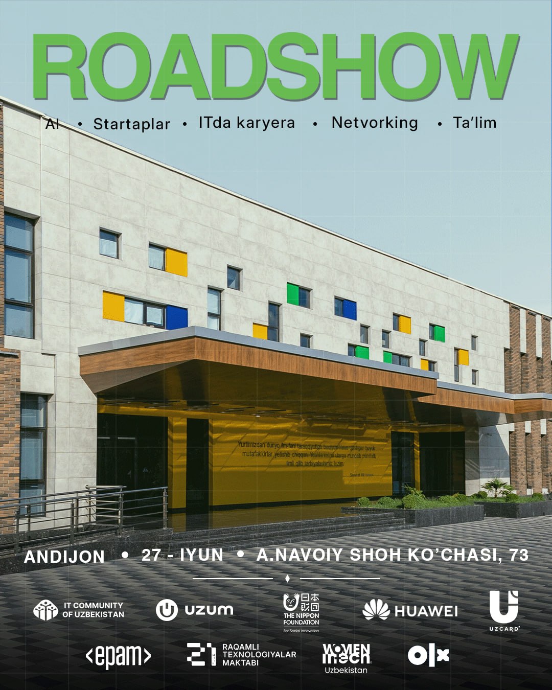 IT Community Roadshow — Andijon