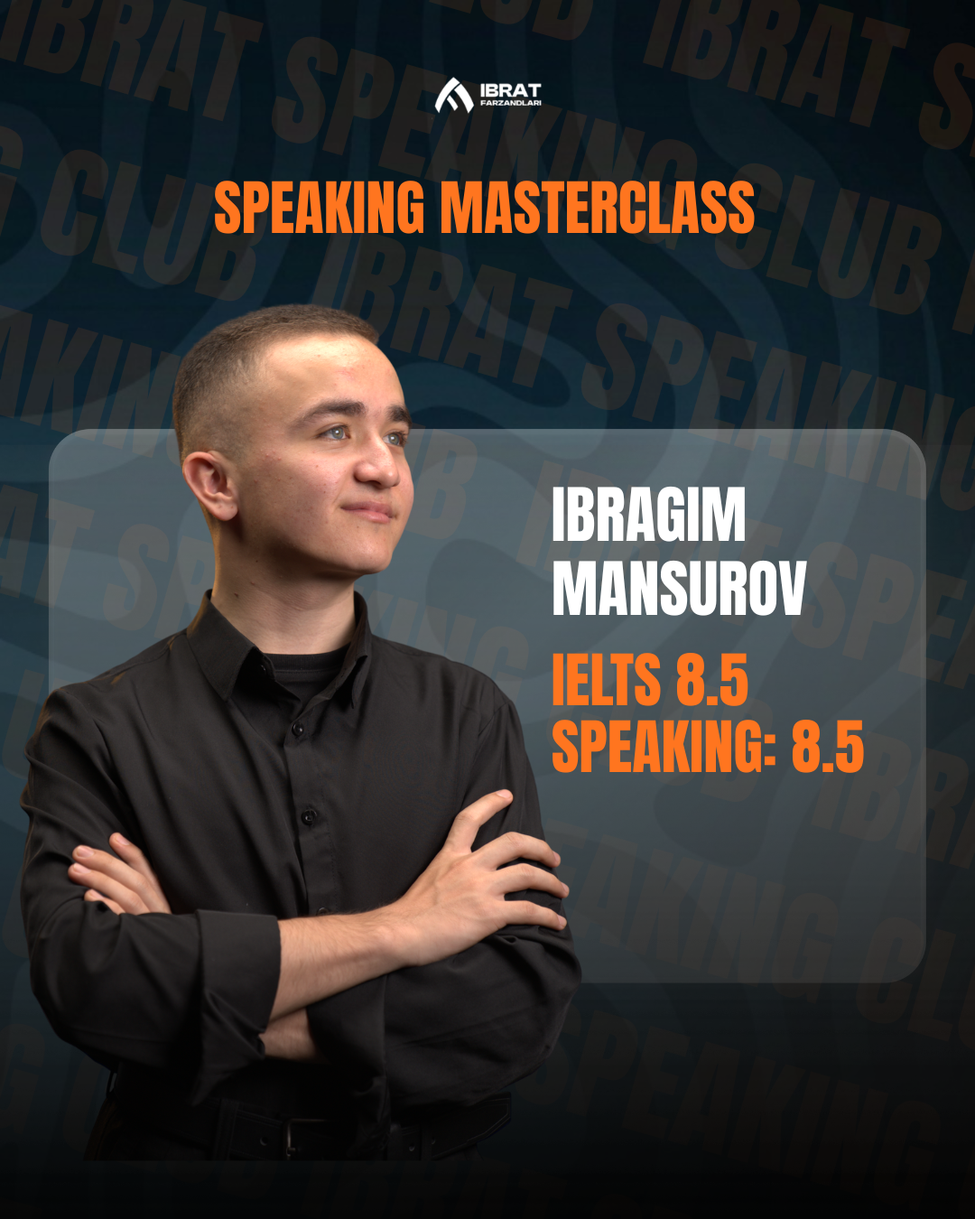 🚀 Ibragim Mansurov bilan Speaking Masterclass