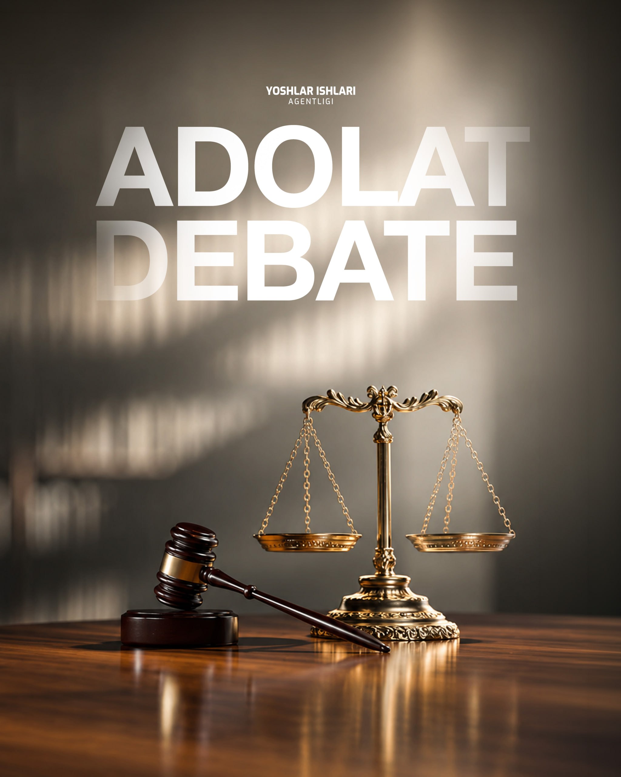 ⚖️Debat sohasiga qiziqadigan yoshlar uchun yangi imkoniyat