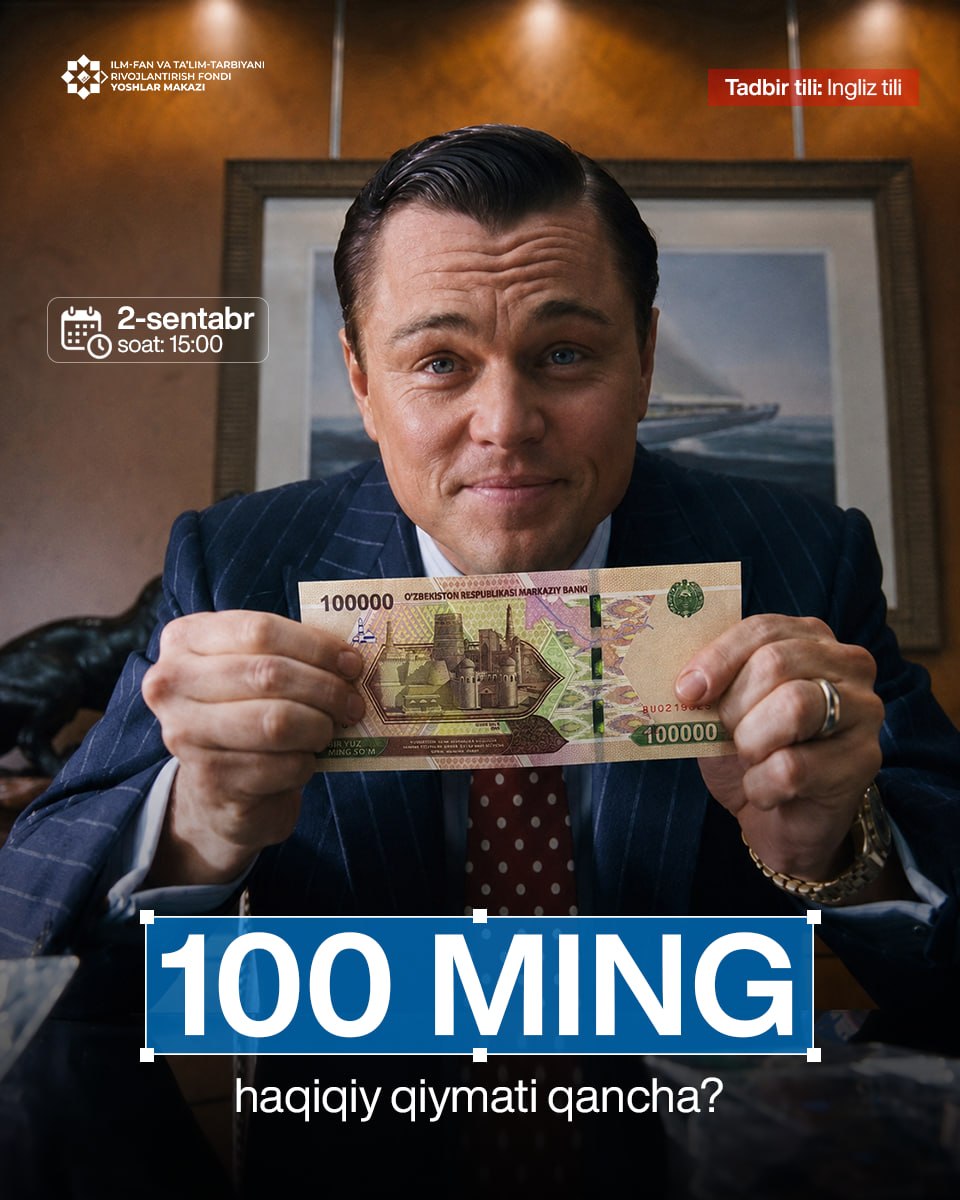 💸 100 000 so'mning haqiqiy qiymati qancha?