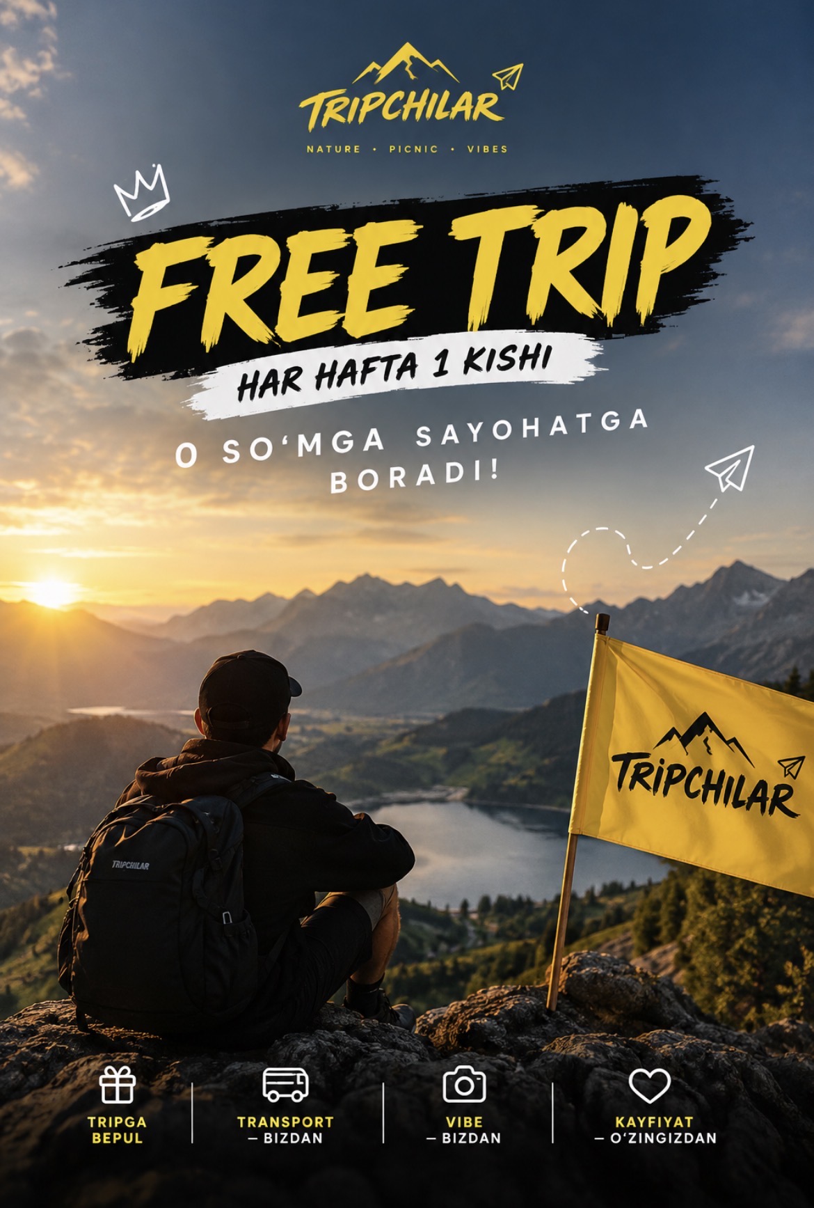 Free trips 😻