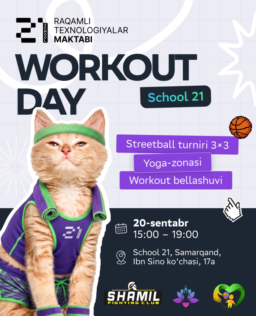 Work out day School 21