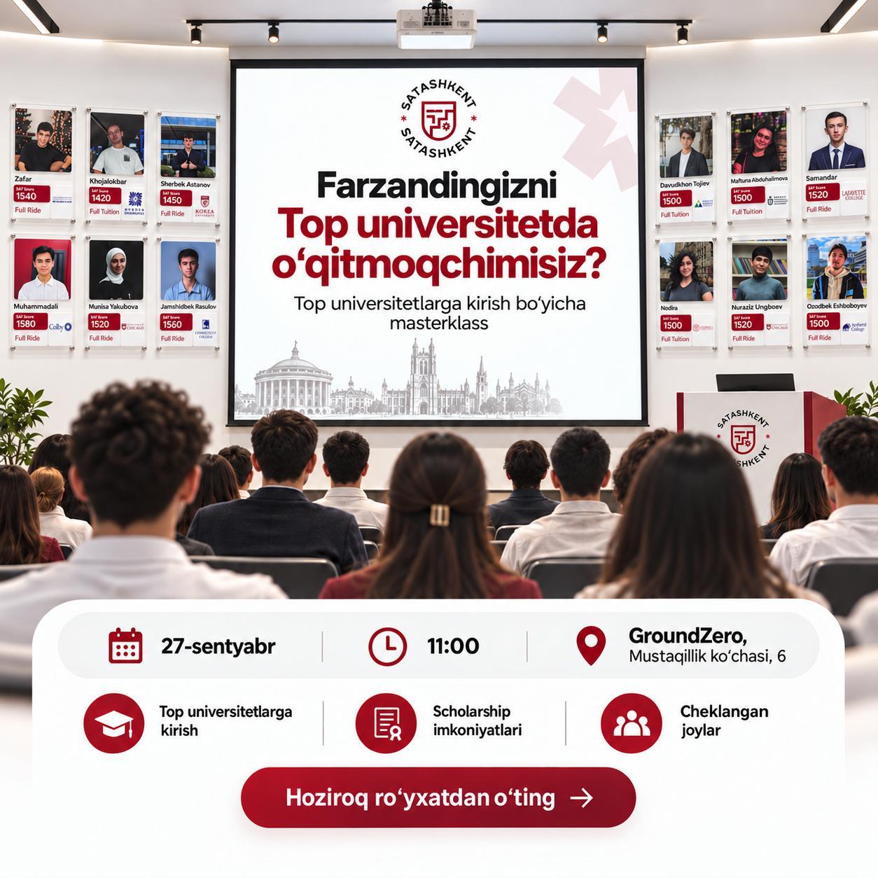 Farzandingizni chet elning TOP universitetida o'qitish uchun nima qilish kerak?